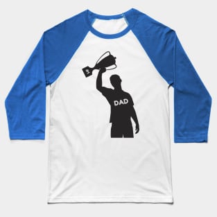 #1 Dad Baseball T-Shirt